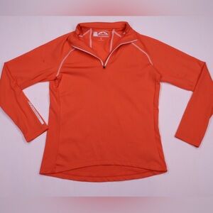 Orange Long Sleeve Women's Top